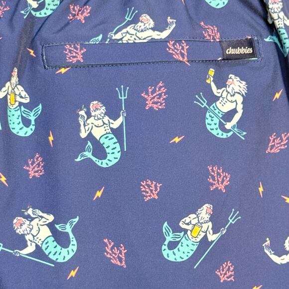 Chubbies The Triton of the Seas 5.5" Classic Swim Trunk, Men's Size M - Picture 5 of 7